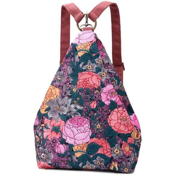 Premium Backpack for Women, 06-fuchsia - Picture 1 of 6